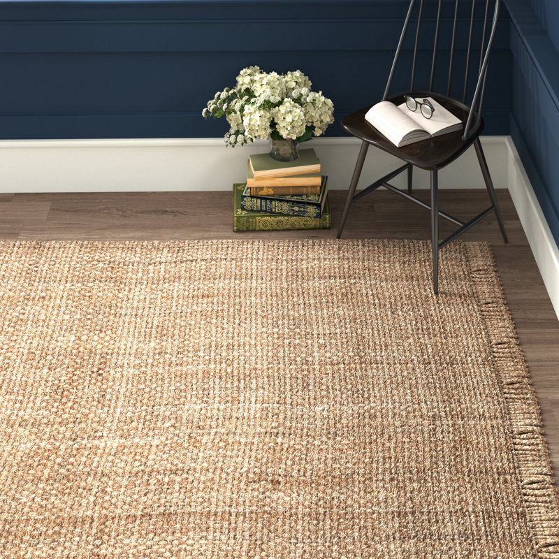 Birch Lane™ Cummington Handmade Flatweave Jute/Sisal Natural Area Rug
